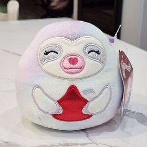 New Release Squishmallows Taylor The Hersey Kisses Sloth 5"Valentine's 2023 BNWT
